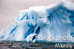 Antarctica Blue Iceberg